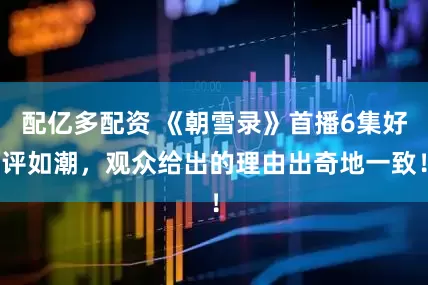 配亿多配资 《朝雪录》首播6集好评如潮，观众给出的理由出奇地一致！